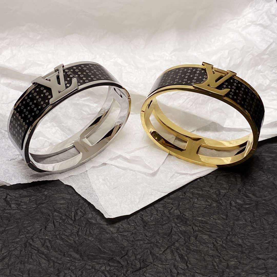 Louis Vuitton Monogram Cuff Bracelet